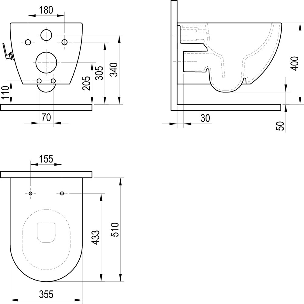 Uni Chrome RimOff tuales pods ar bidē funkciju